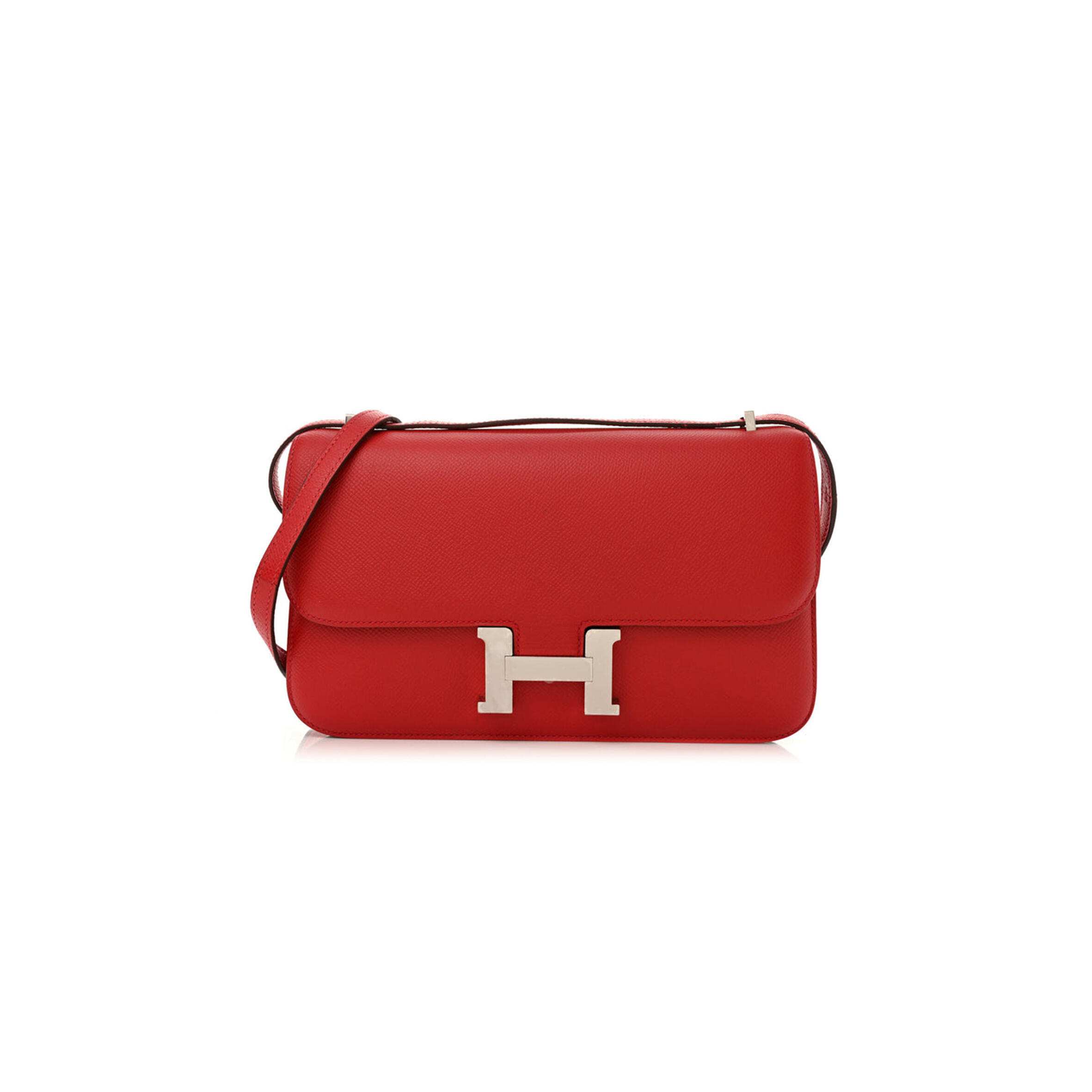 H**me5 master epsom constance elan 25 rouge casaque (25*15*4cm)